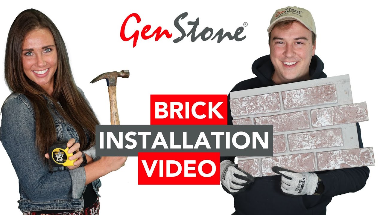Brick Veneer Install | How to Install GenStone Brick Veneer |