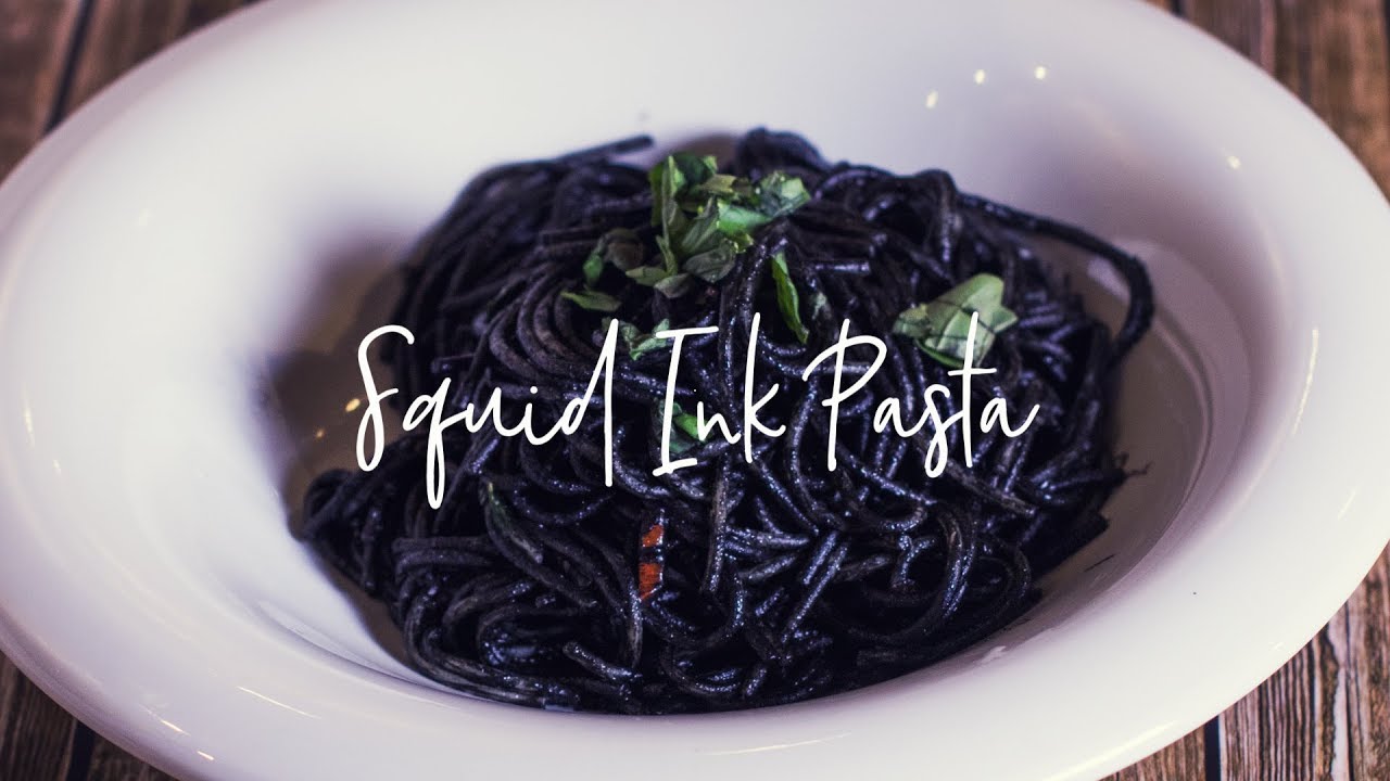 Squid Ink Spaghetti