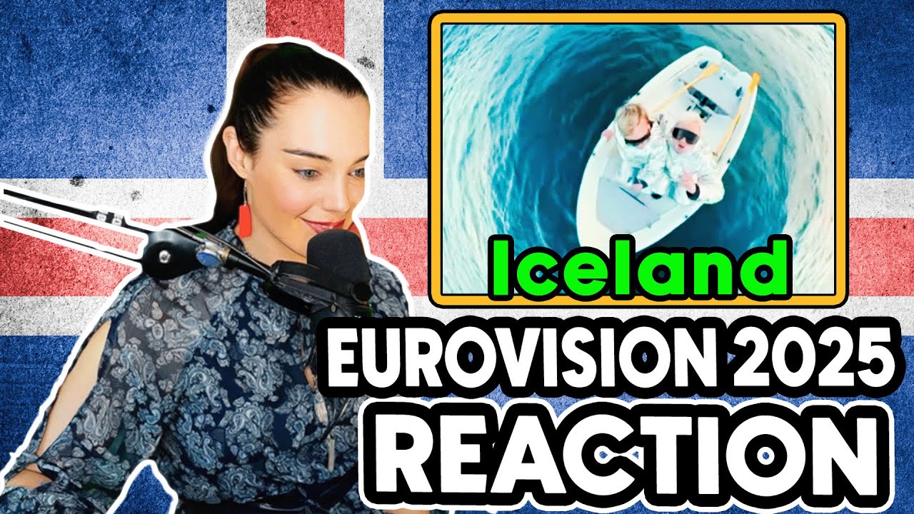 🇮🇸 Eurovision 2025:  REACTION to the Iceland song! 🤩 VÆB - RÓA 🎵