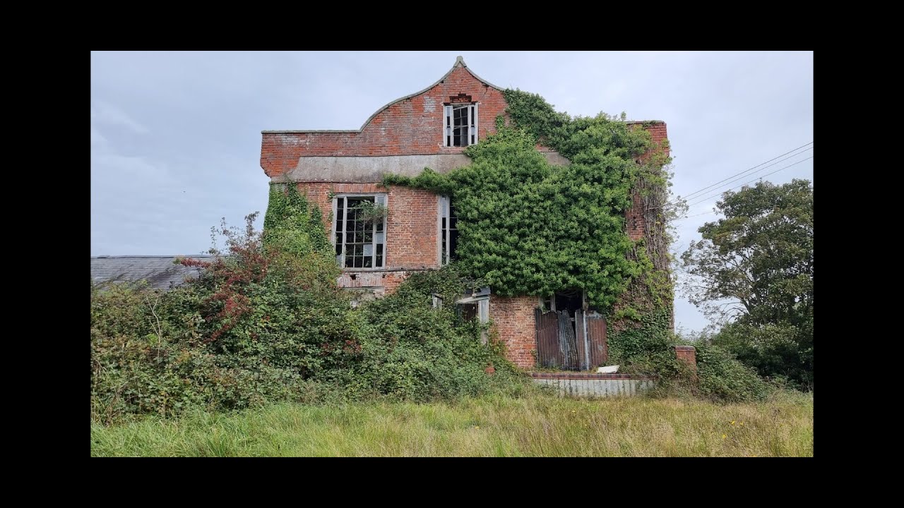 EERIE 1725 GEORGIAN MANOR HOUSE, ABANDONED FOR OVER 40 YEARS!!!