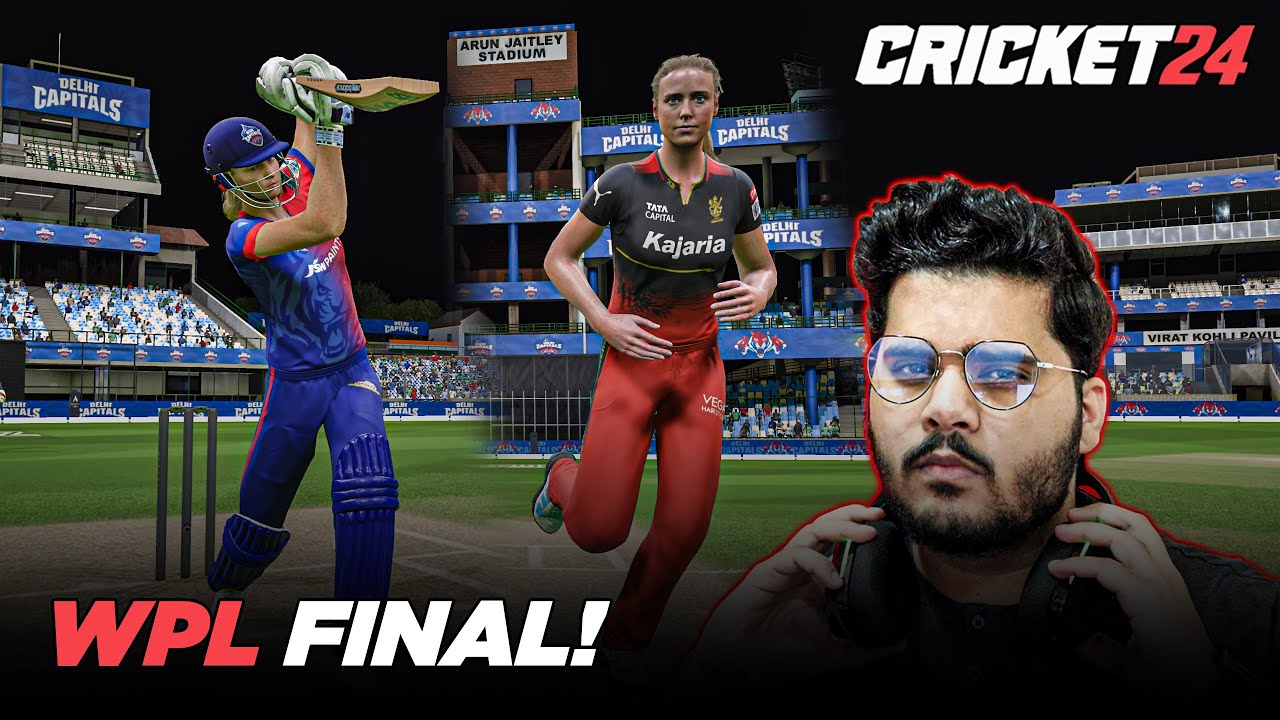 Cricket 24 - Can I Make RCB Win the Final of WPL 2024? DC vs RCB Highlights