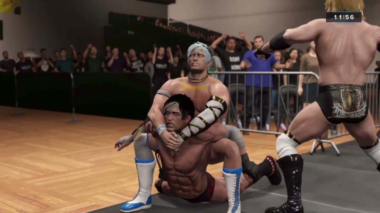 Phainon & Mydei Vs Varka & Wriothesley (Wrestling Gear Ironman Match)
