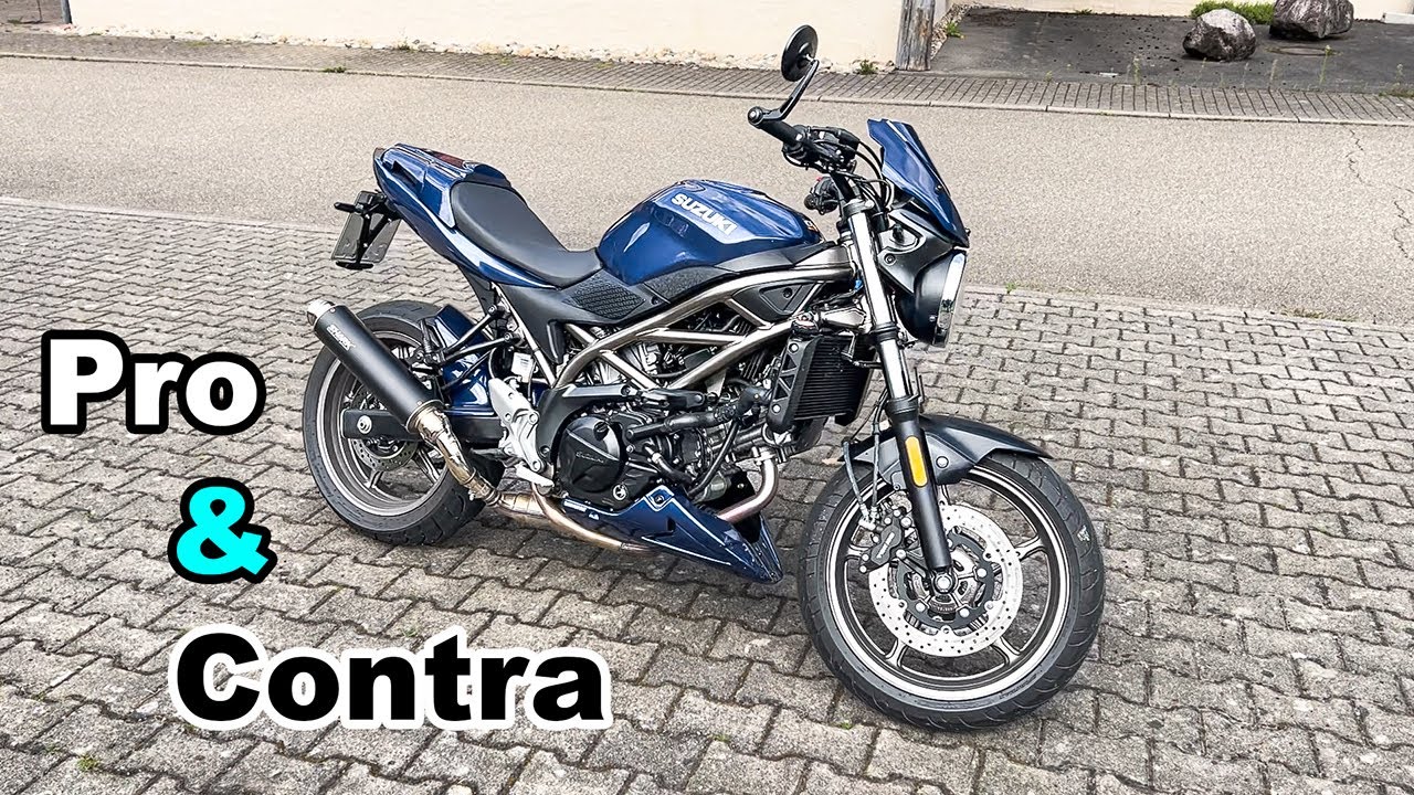 Suzuki SV650 | Dinge ich mag & nicht mag | Ehrliches Review | Pro & Contra Erfahrung