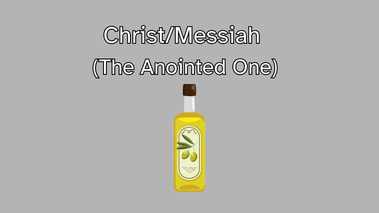 Christ/Messiah