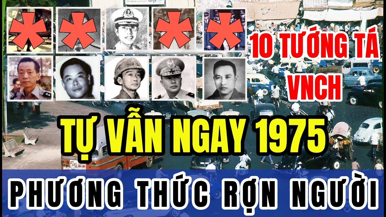 10 Tướng Tá Vnch Tự vẫn Năm 1975 - Cách thức rợn người | Tin Nhanh Lịch Sử