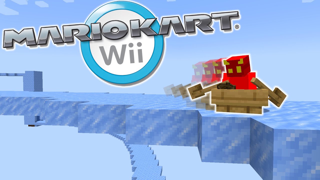 Классические игры Wii воссозданы в Minecraft..