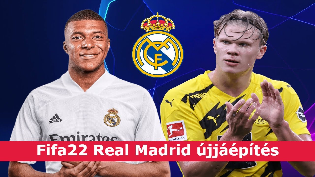 3 BL győzelem?😱 | ⬜ Real Madrid Újjáépítés-karrier mód [Fifa22 magyar]