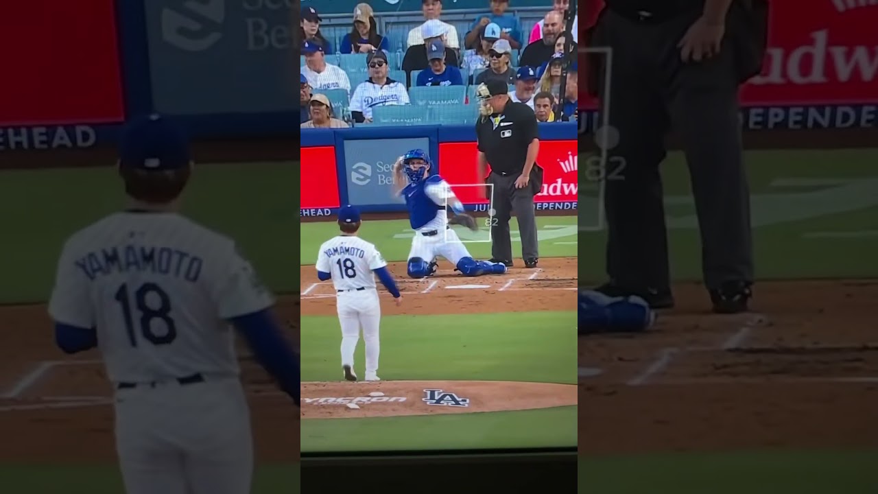 Last night a crime was committed at Dodger Stadium when Yamamoto had his immaculate inning stolen.