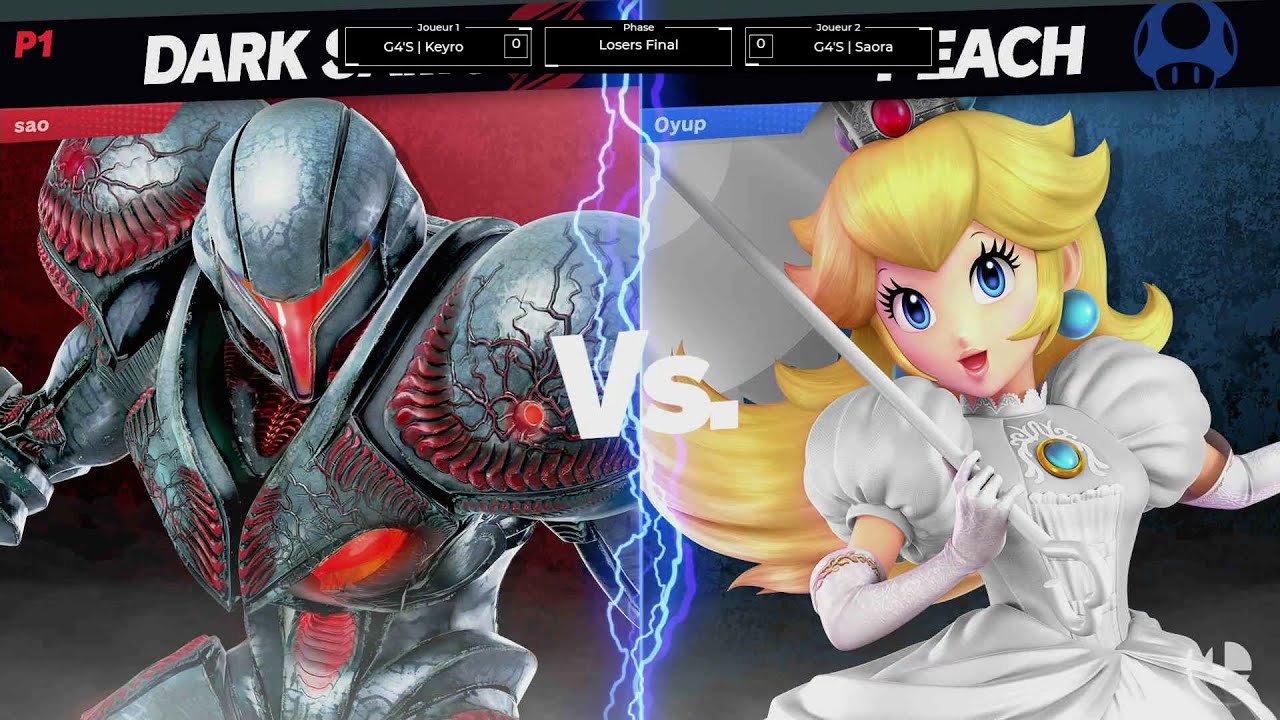[ HappEló #3] G4'S| Keyro ( Dr Mario - Peach ) VS G4'S| Saora ( Samus Sombre ) Losers Final SSBU