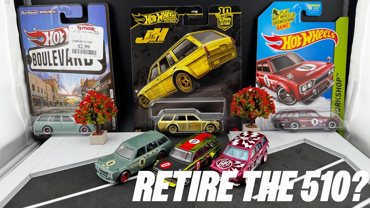 Пришло ли время отправить на пенсию Hot Wheels Datsun 510 Wagon?