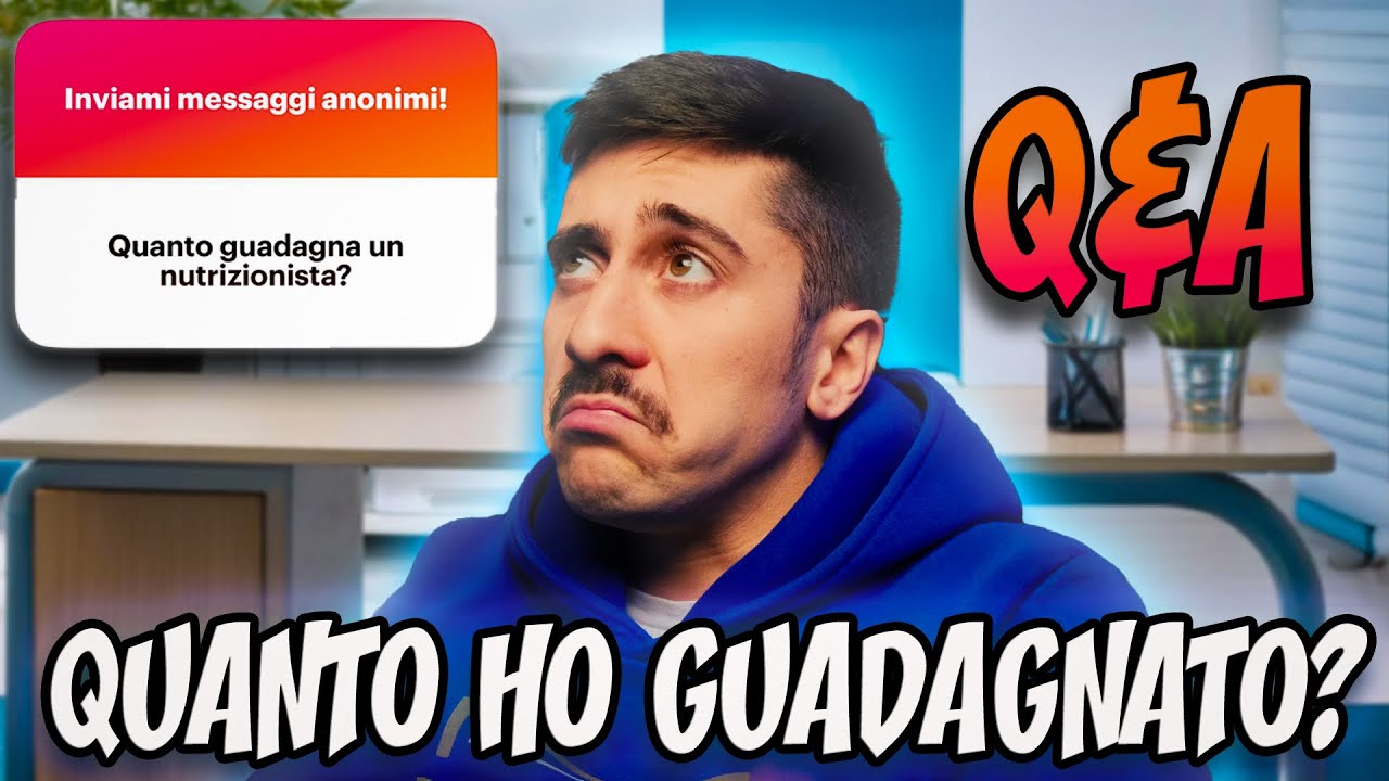 QUANTO HO GUADAGNATO NEL 2024  DA NUTRIZIONISTA?