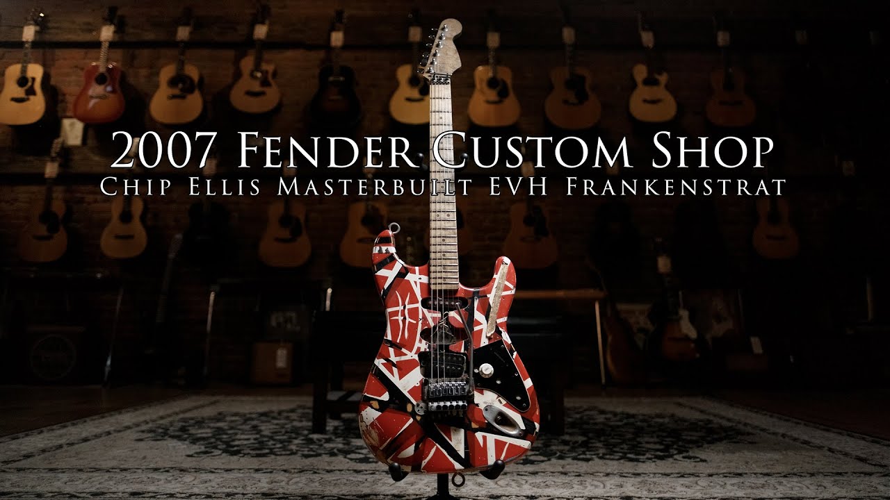 2007 Fender Custom Shop Masterbuilt Chip Ellis EVH Frankenstrat