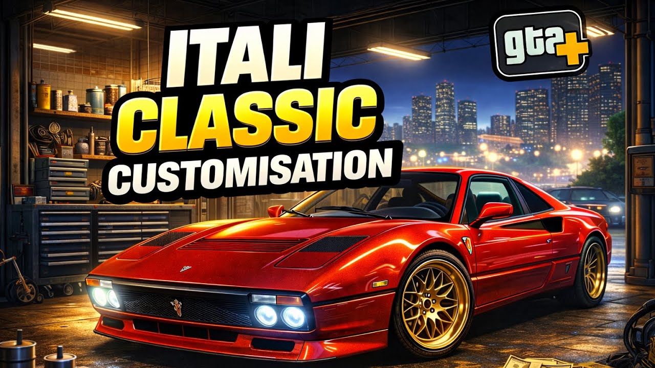 Grotti Itali Classic Customisation| GTA+ Exclusive| GTA Online 