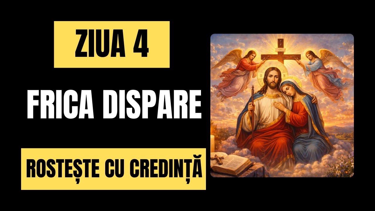 Rugăciune pentru Ziua a 4-a din Postul Paștelui  |  Rugăciune Puternică de Eliberare de Frică 🙏