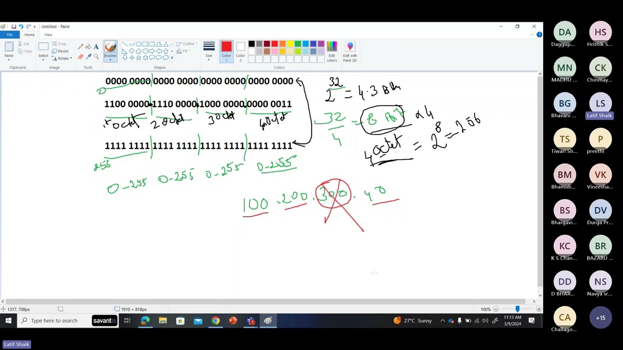 (H3) Day9 - Networking Basics 5 - IP Address-IPv4