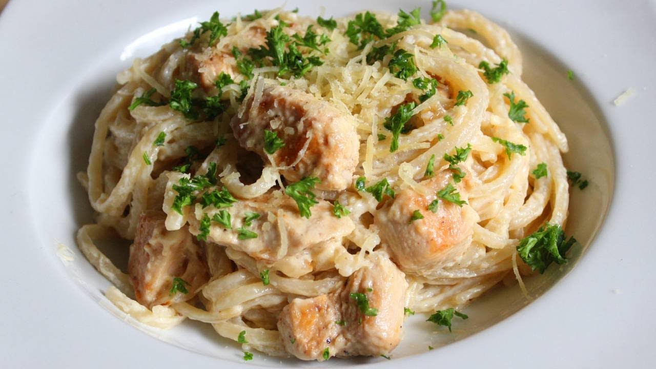 Pasta Alfredo con Pollo en 15 Minutos | El de las trufas