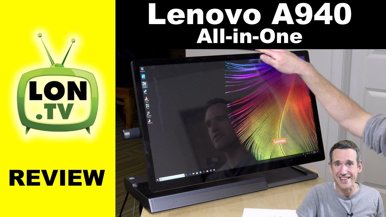 Lenovo A940 Desktop All-in-One Review - 4k Touch Display, AMD GPU, and Pen Support