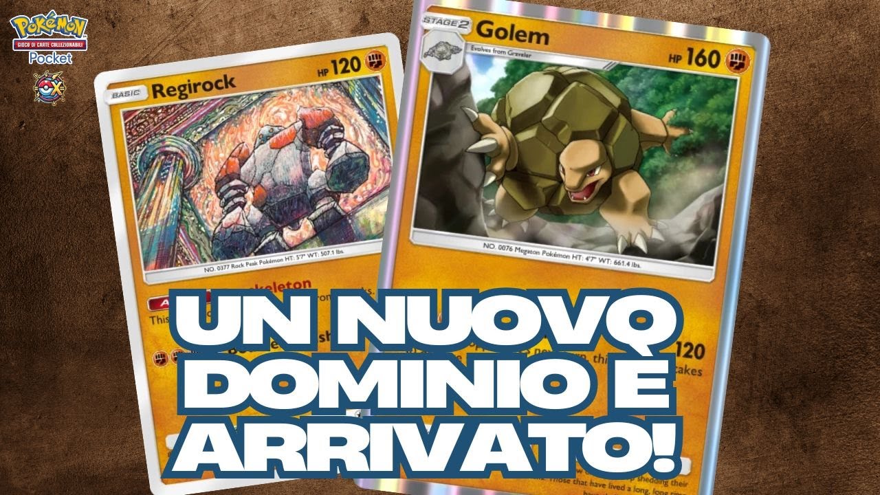 Golem & Regirock: Provate a Perdere con Questo Mazzo! Pokemon Pocket #pokemonpocket #pokemon