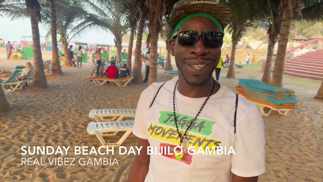 Sunday Vibes on beach in The Gambia