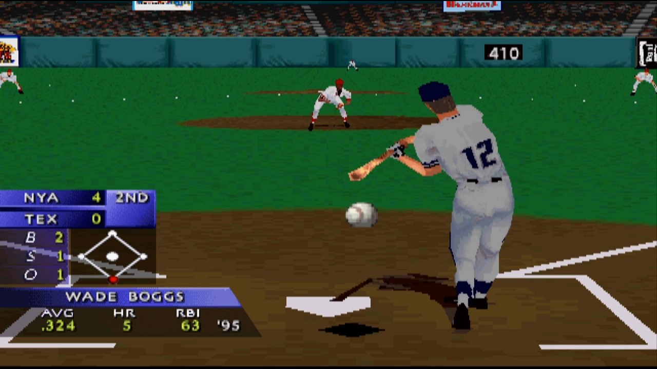 (PSX) 3D Baseball - Un buen y simple juego de deportes