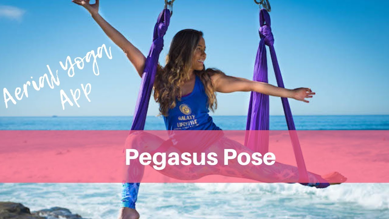 Aerial Yoga Advanced Pose: Pegasus Pose