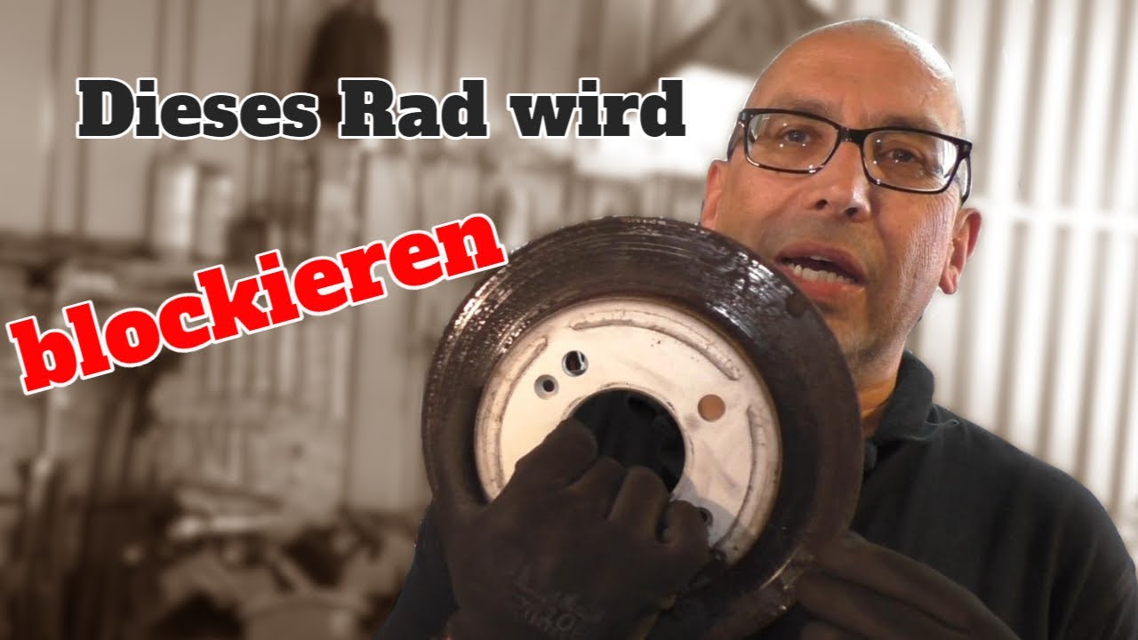 Nur ein schlechtes Tragbild an der Bremse