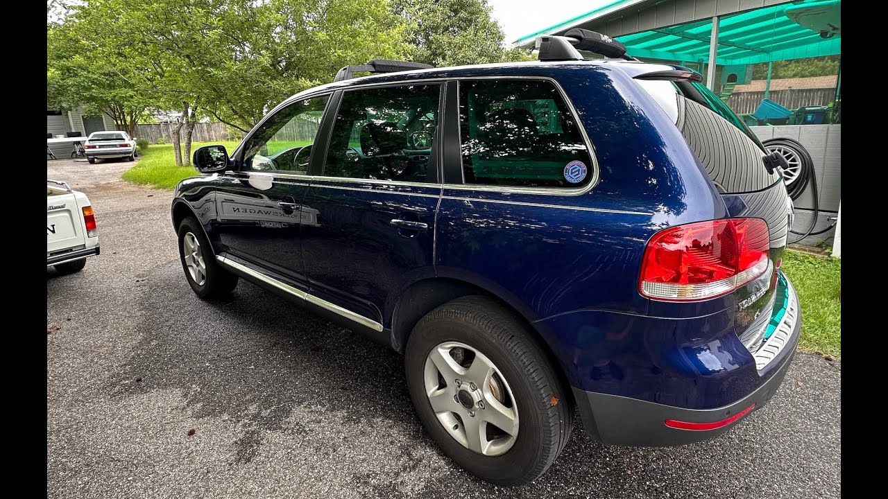 VW Touareg water Drain Fix