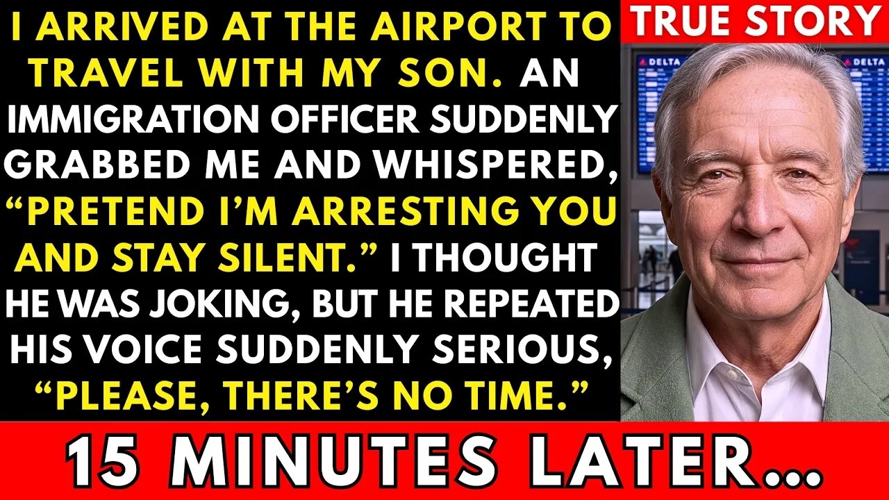 ＂Pretend I'm Arresting You ＂ The Immigration Agent Whispered To Me At The Airport    True Story