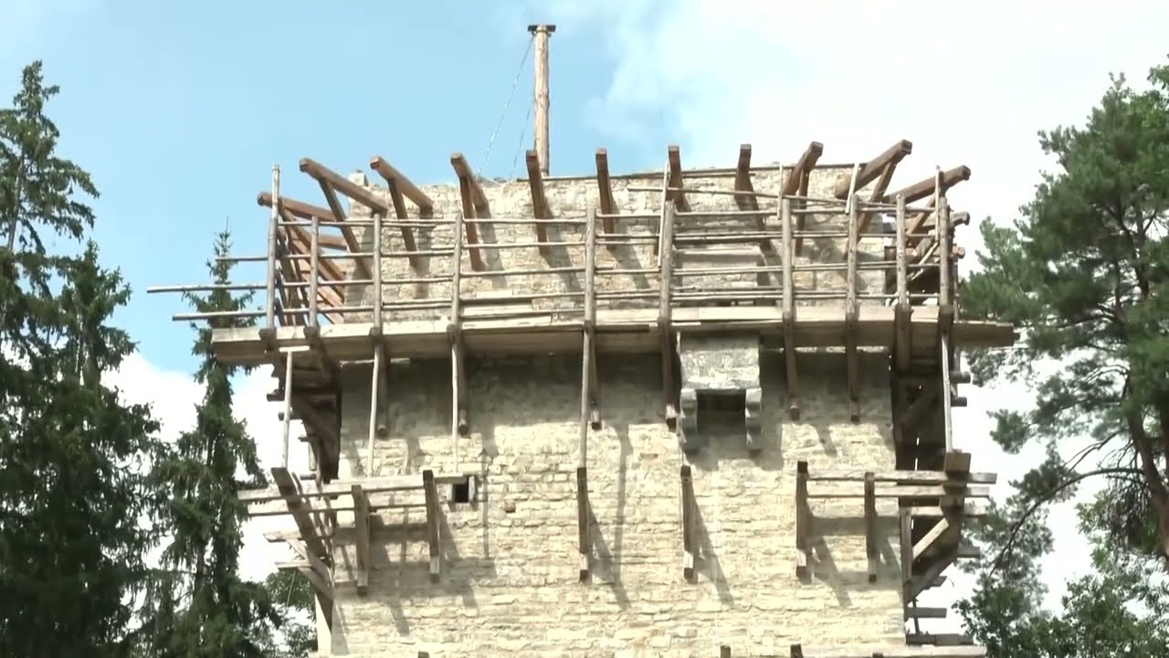 Alles Handarbeit: Burgbau wie im Mittelalter in Friesach in K&auml;rnten