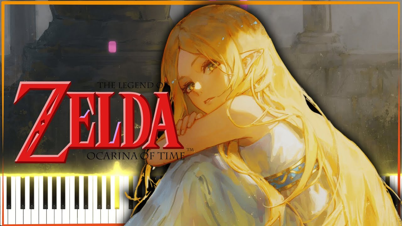 🎹 ZELDA'S LULLABY but it's actually really romantic (Piano Version)