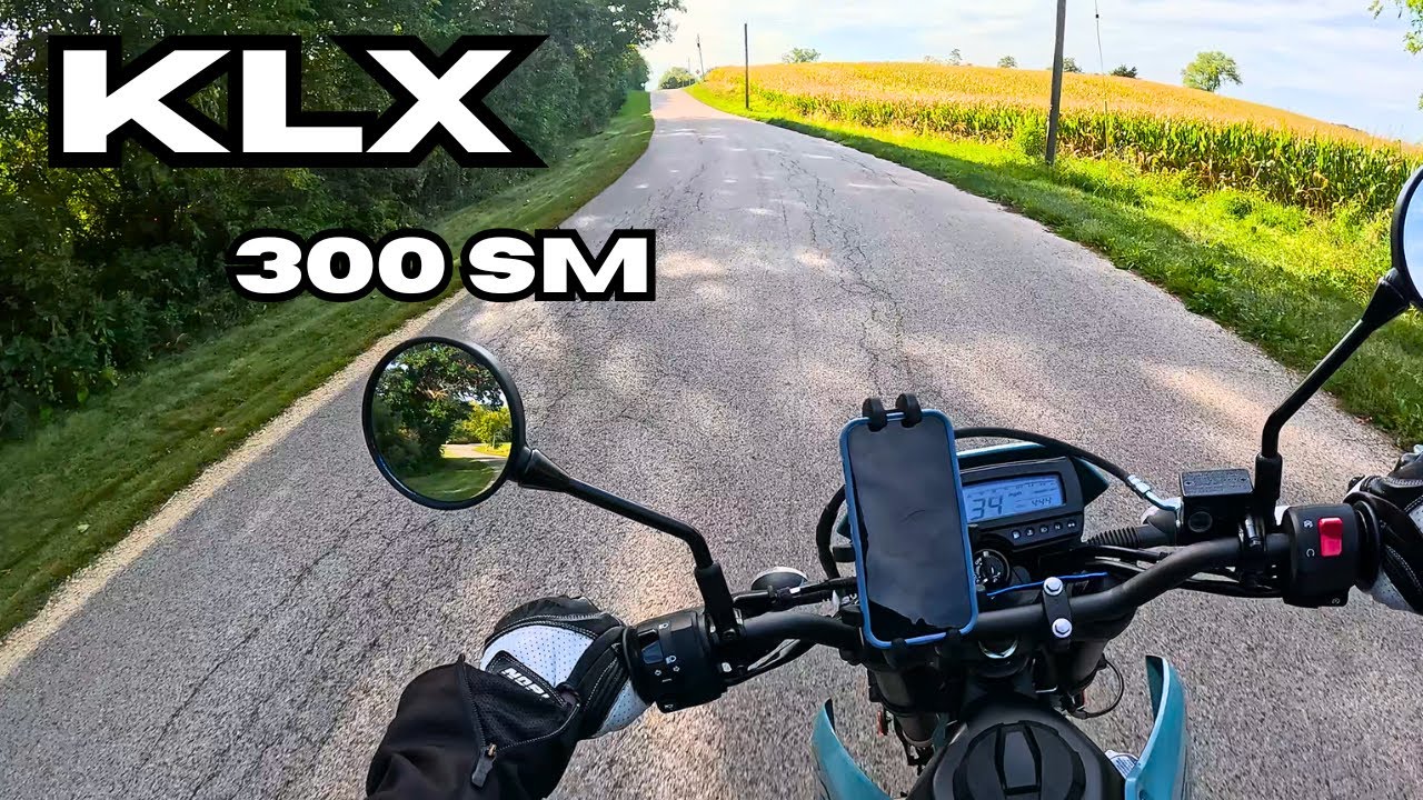 Riding My Supermoto like a Street Dirt bike on The Backroads!