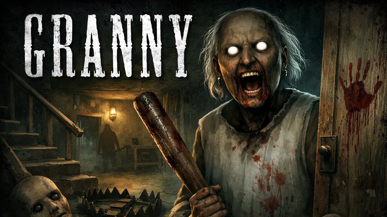 GRANNY GAME IN TELUGU | GRANNY  A  HORROR  AND TRAPS GAME |