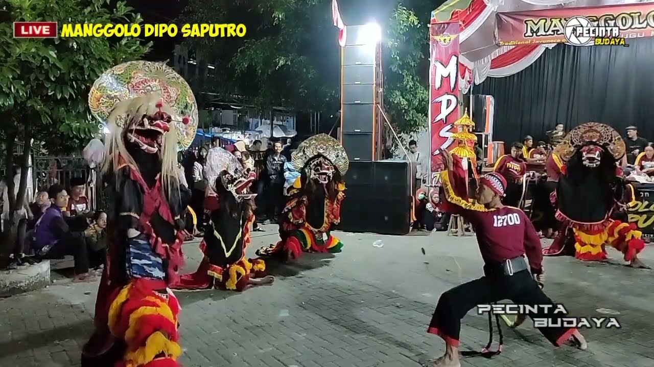 RAMPOKAN SINGO BARONG JARANAN MANGGOLO DIPO SAPUTRO LIVE MLARAK 