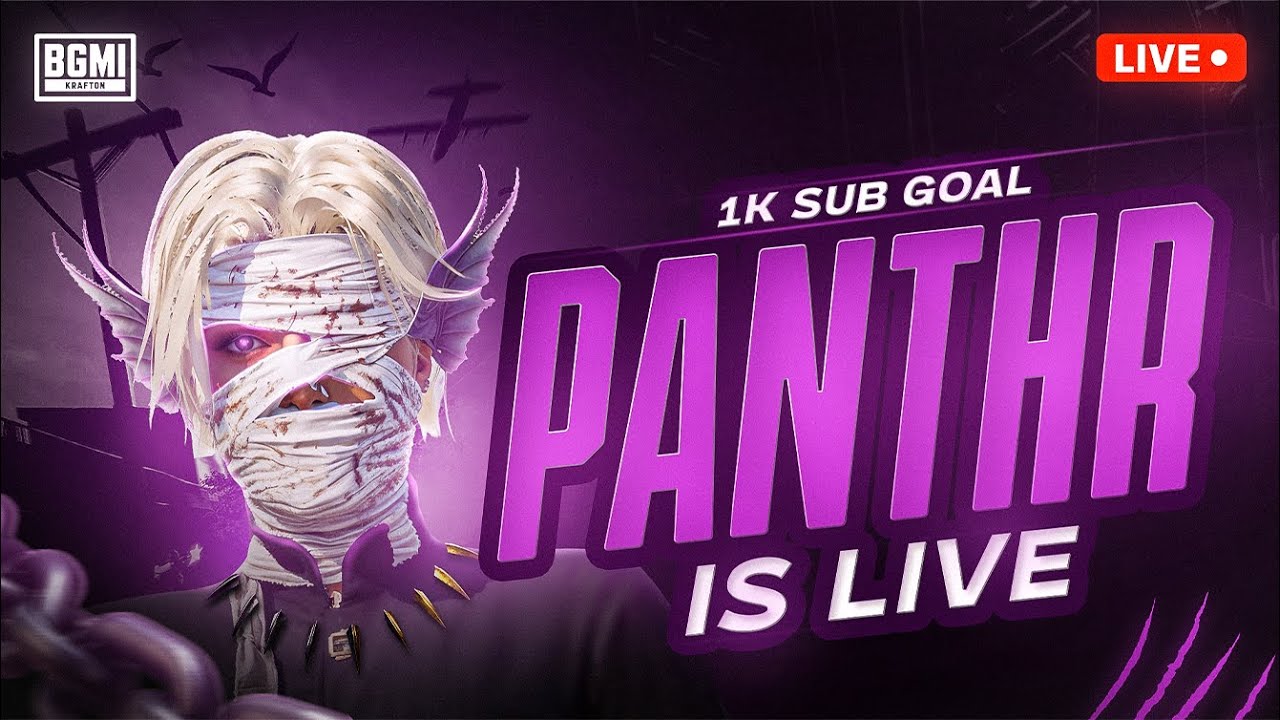 🔴 PANTHR is LIVE 🚀 | Road to 1K Subs