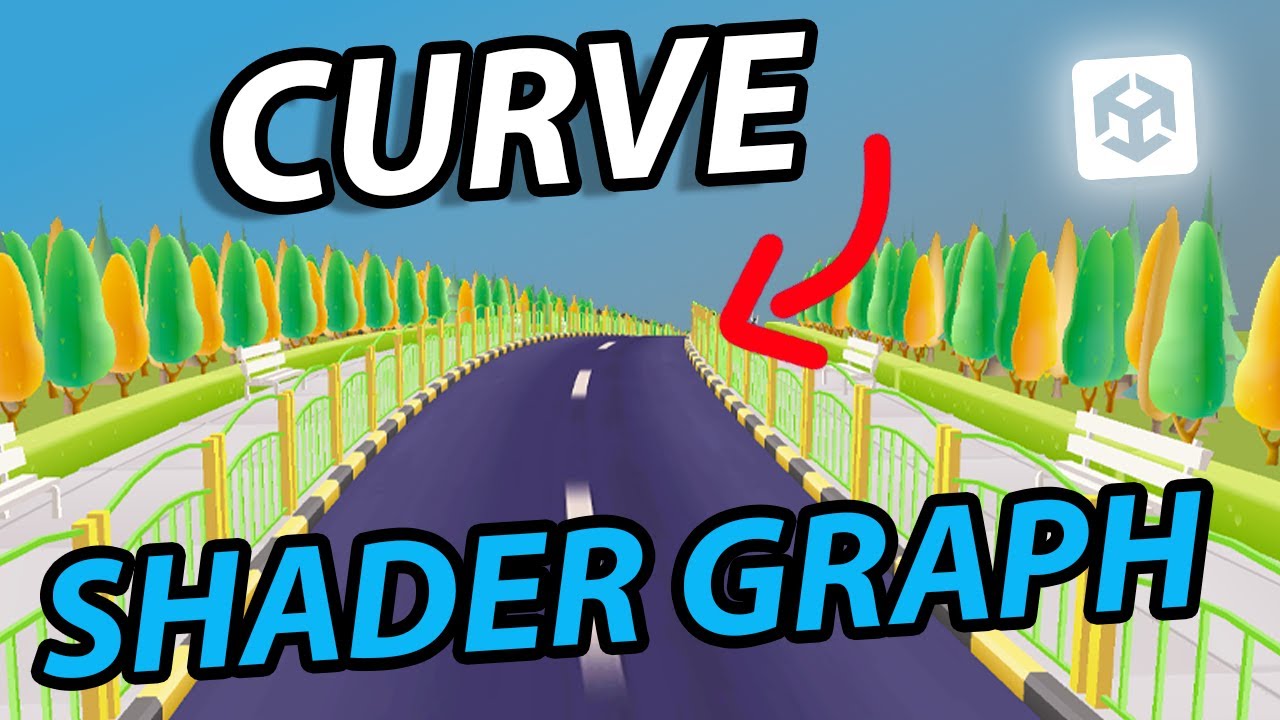 Simple Road Curve Simulation in Unity | Shader Graph Tutorial