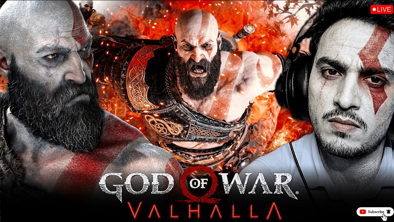🔴God of War: Kratos Defies Fate in Valhalla! ⚔️| The Final ASCENSION| Live with RitroGamerz🔴