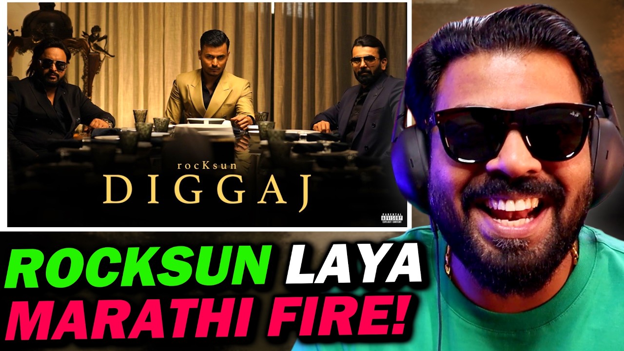 rocKsun - DIGGAJ Reaction | Marathi RAP | AFAIK