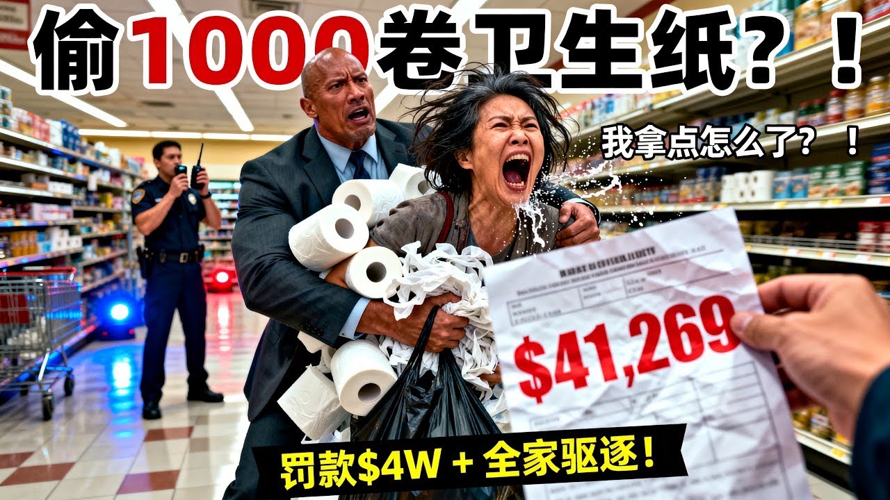中国大妈澳洲偷1000卷卫生纸被抓，狂吼 台湾是中国的，你必须帮我！ 台湾馆长怒吼 台湾不是中国的！我父亲当35年码头工换来的尊严，不会被你毁掉！