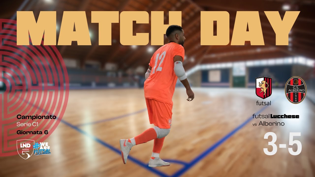 CAMPIONATO SERIE C1 24/25   futsal Lucchese vs Alberino