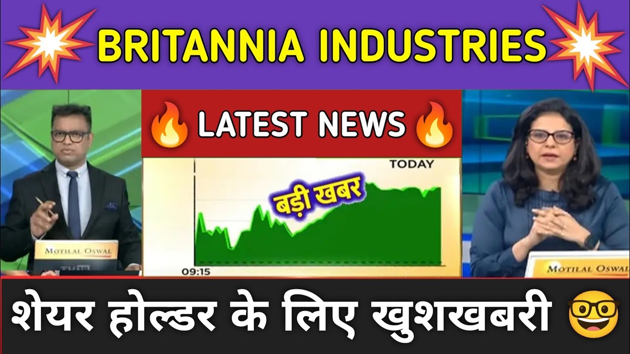 Britannia Industries Stock News Today ⚫ Britannia Industries Stock Latest News ⚫ Stock Market