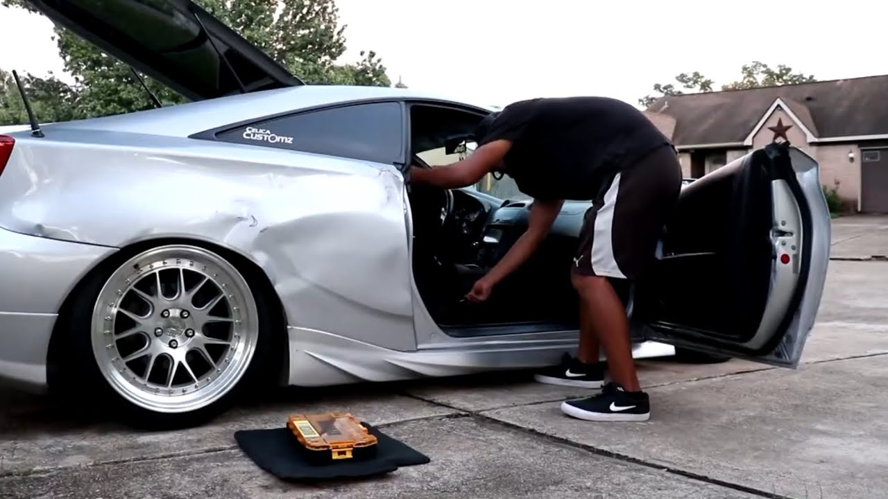 Prepping the Celica GT-S (Quarter Panel Repair)