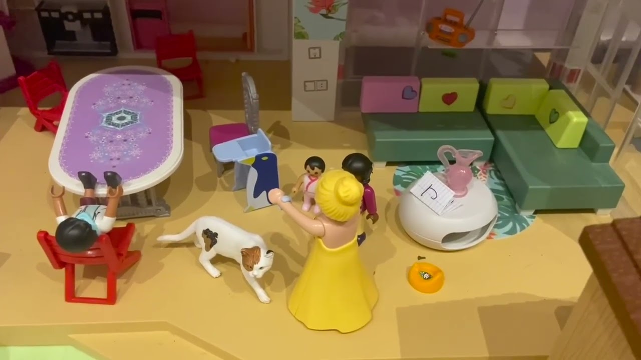 Playmobil story - la nouvelle famille 