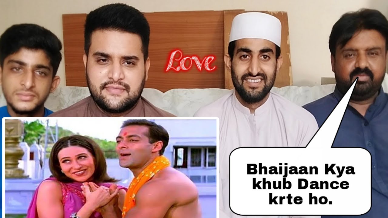 Pakistani Reacts to Raat Ko Aaonga Me Song -| Salman Khan & Karisma Kapoor