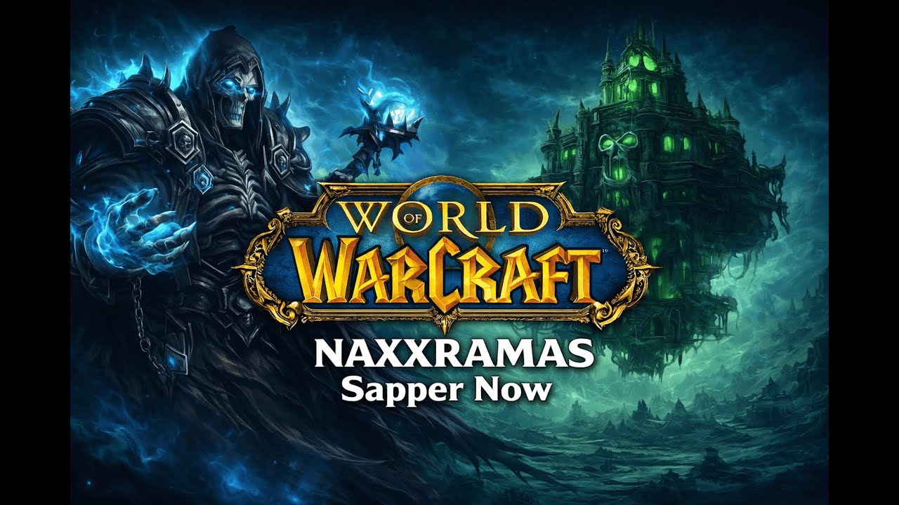 Resto Shaman POV – Last Naxxramas Run with Sapper Now | WoW Classic Anniversary