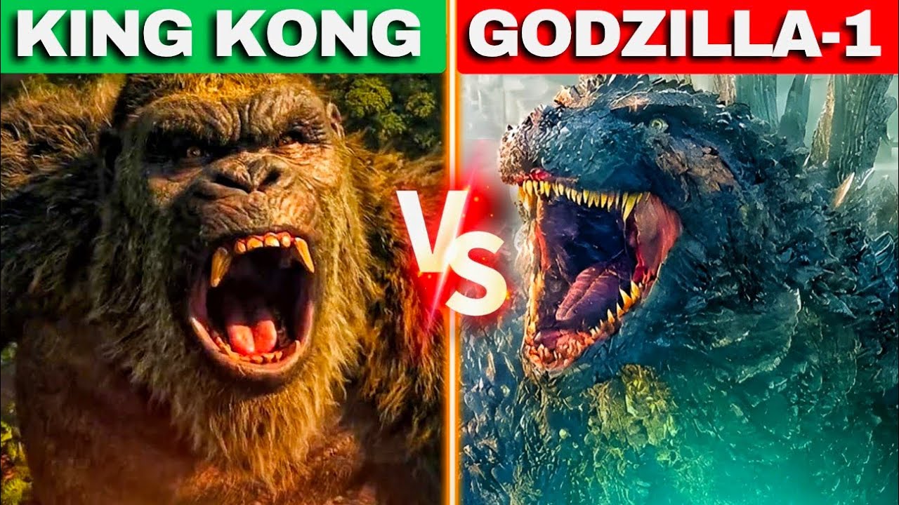 Godzilla Minus One VS Kong 🥶: Monsterverse | Godzilla