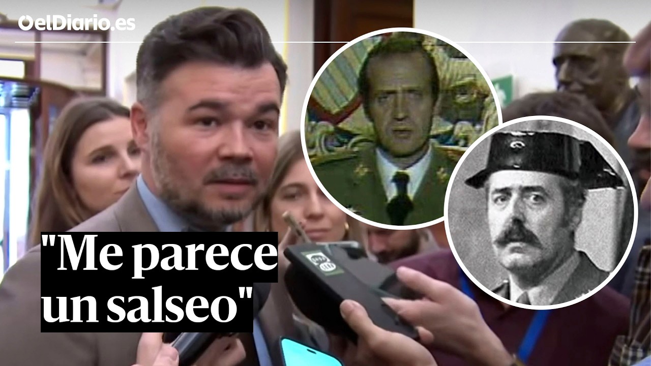 Gabriel Rufián y los papeles del 23F: 