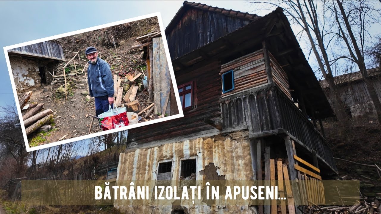 Izolați în Apuseni 🏔 - Am dus zâmbete și ajutor bătrânilor singuri din Apuseni ❤️