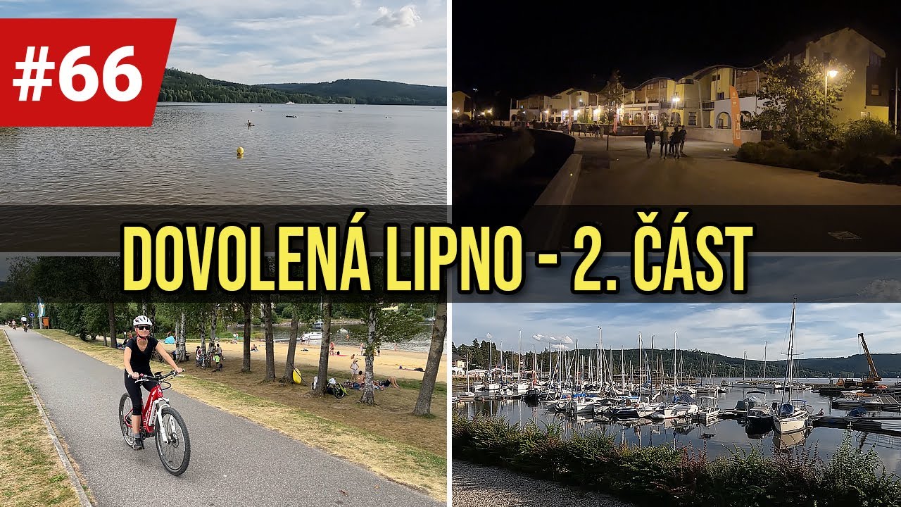 Dovolená Lipno - 2. část | Recenze Camping Lipno Modřín | VLOG