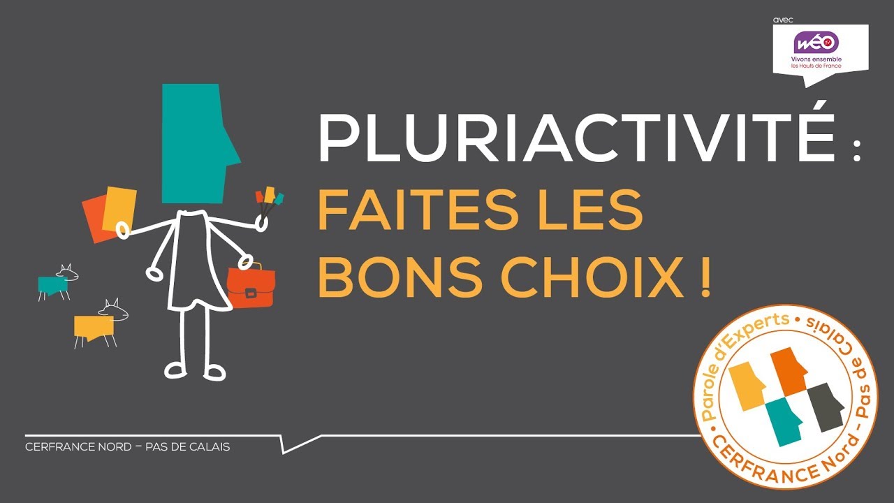 Pluriactivit&eacute; : faites les bons choix