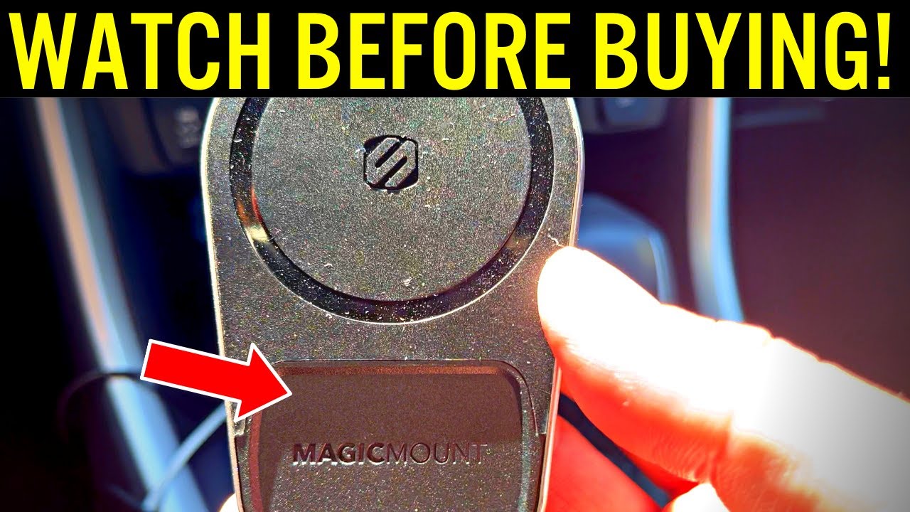 Магнитное крепление для телефона Scosche MagicMount Pro Charge (полный обзор)